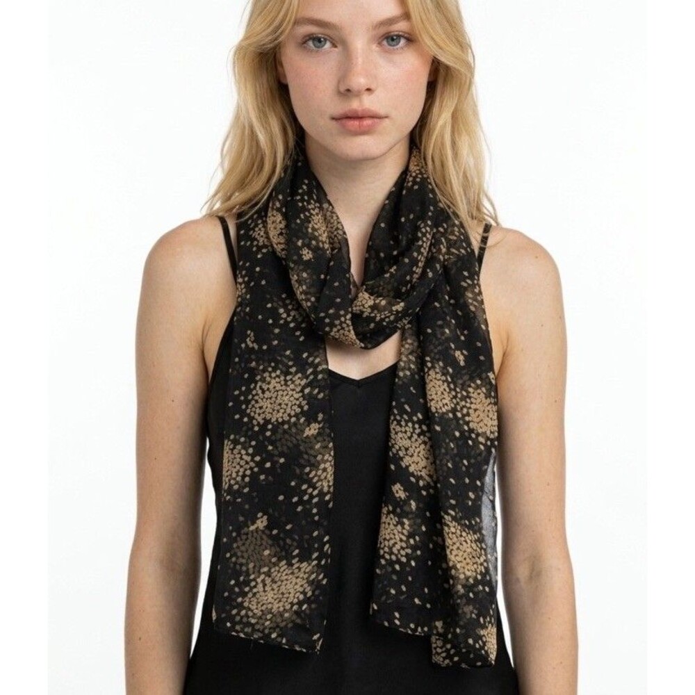 Fashion Women’s Scarf Polyester Wrap Summer Scarves 58” X 12”